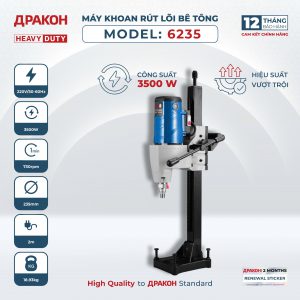Máy rút lõi bê tông 6235